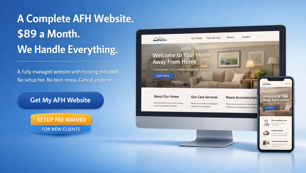 adult family home website